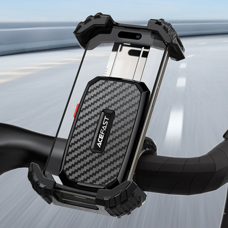 Suport telefon pentru bicicleta Acefast D23, 4.5-6.7'', negru