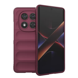 Husa Xiaomi Poco X7 Techsuit Magic Shield, bordo