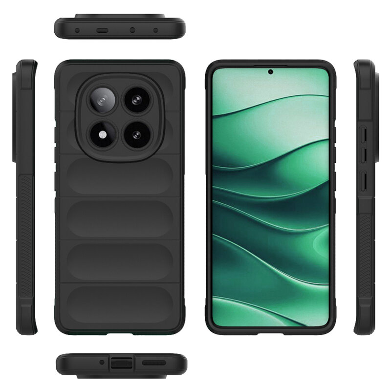 Husa Xiaomi Poco X7 Techsuit Magic Shield, bordo