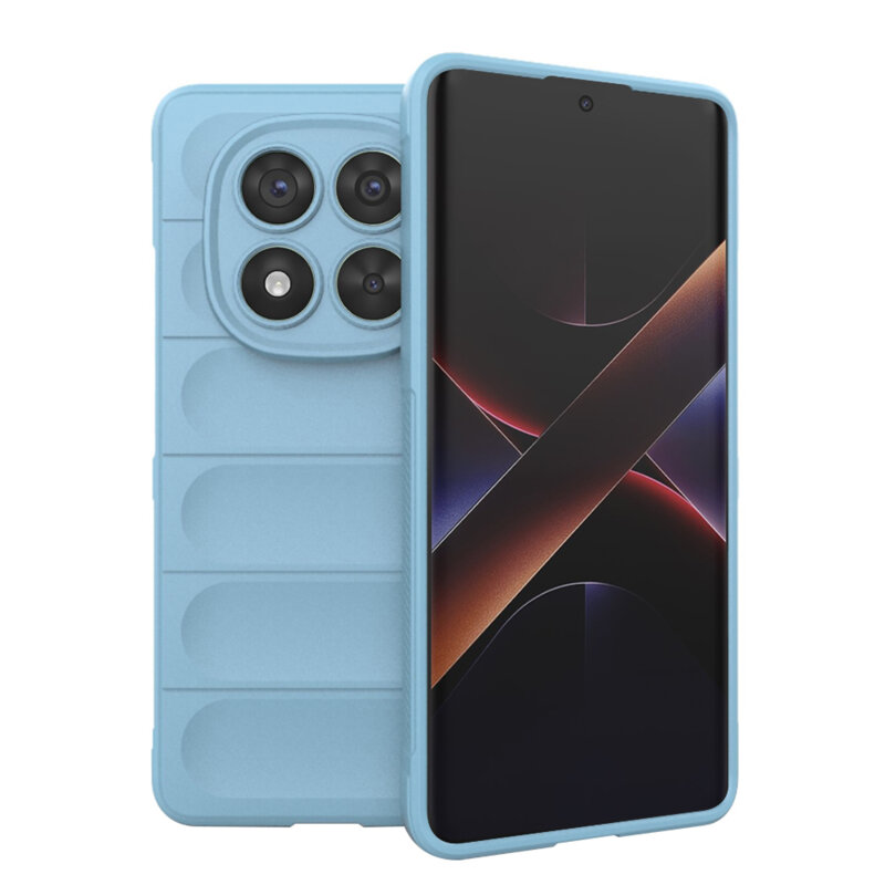 Husa Xiaomi Poco X7 Techsuit Magic Shield, bleu