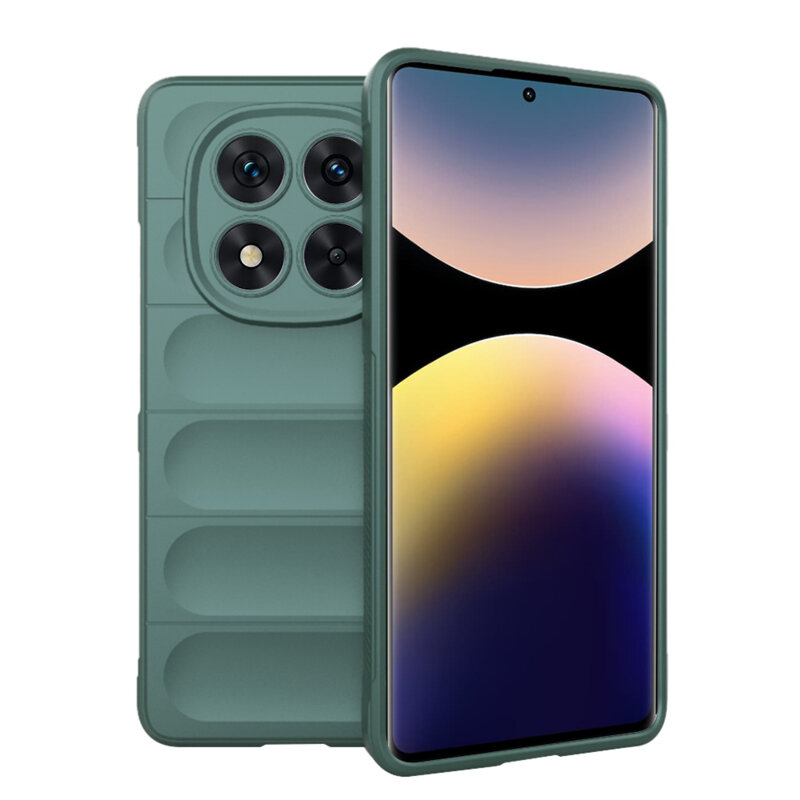 Husa Xiaomi Redmi Note 14 Pro 5G Techsuit Magic Shield, verde
