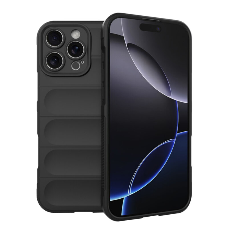Husa iPhone 16 Pro Max Techsuit Magic Shield, negru
