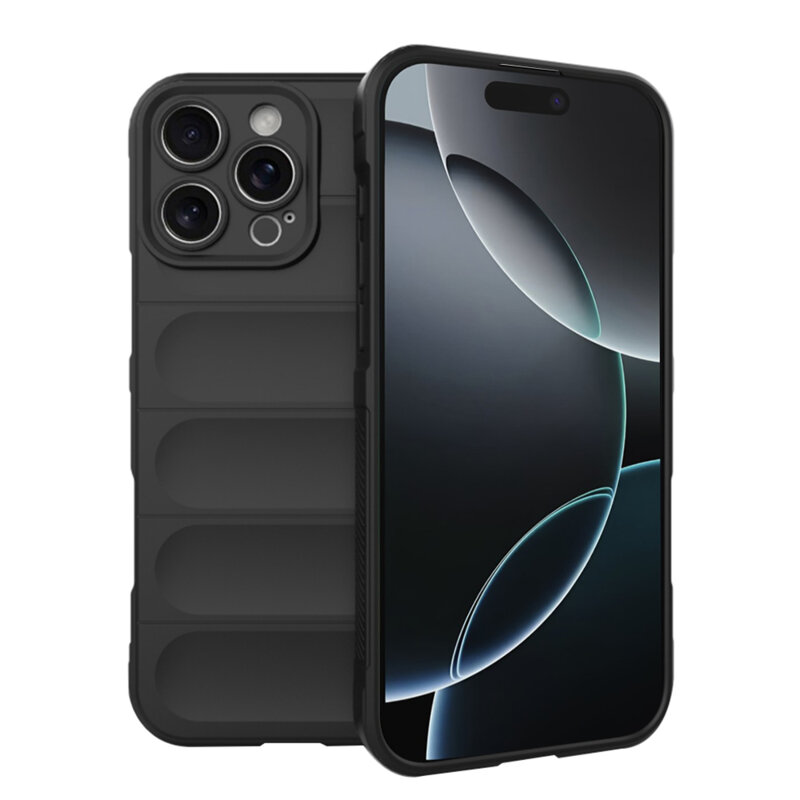 Husa iPhone 16 Pro Techsuit Magic Shield, negru