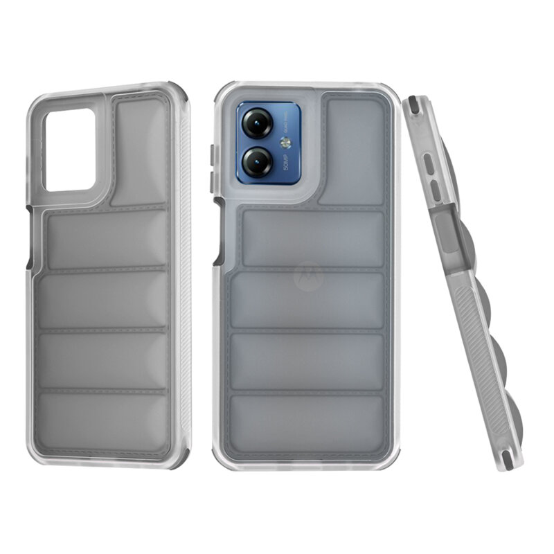 Husa Motorola Moto G14 Techsuit Wave Shield, negru