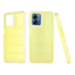 Husa Motorola Moto G14 Techsuit Wave Shield, galben