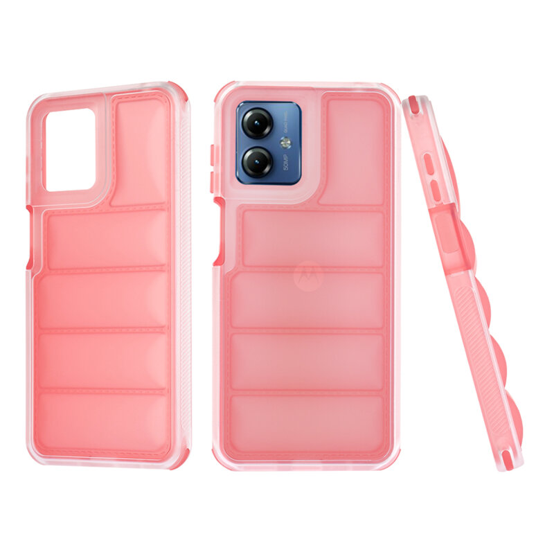 Husa Motorola Moto G14 Techsuit Wave Shield, rosu