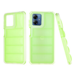 Husa Motorola Moto G14 Techsuit Wave Shield, verde