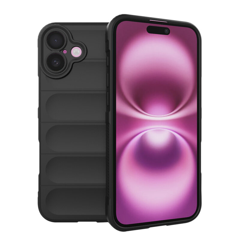 Husa iPhone 16 Plus Techsuit Magic Shield, negru