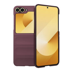 Husa Samsung Galaxy Z Flip6 Techsuit Magic Shield, bordo