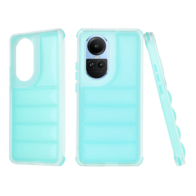 Husa Oppo Reno10 Techsuit Wave Shield, turcoaz