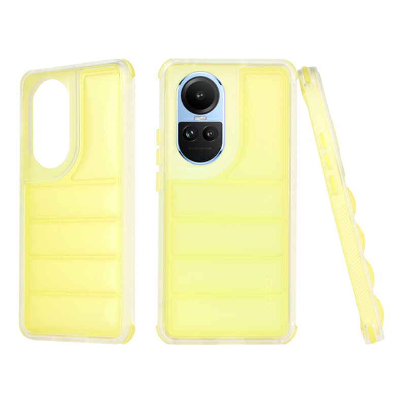 Husa Oppo Reno10 Techsuit Wave Shield, galben