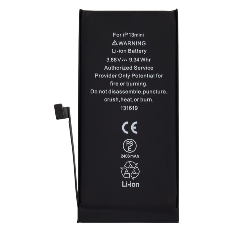 Baterie acumulator iPhone 13 mini, 2406mAh, negru