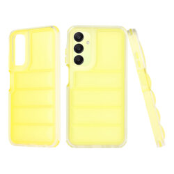 Husa Samsung Galaxy A25 5G Techsuit Wave Shield, galben