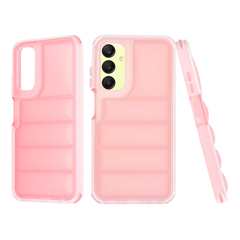 Husa Samsung Galaxy A25 5G Techsuit Wave Shield, roz