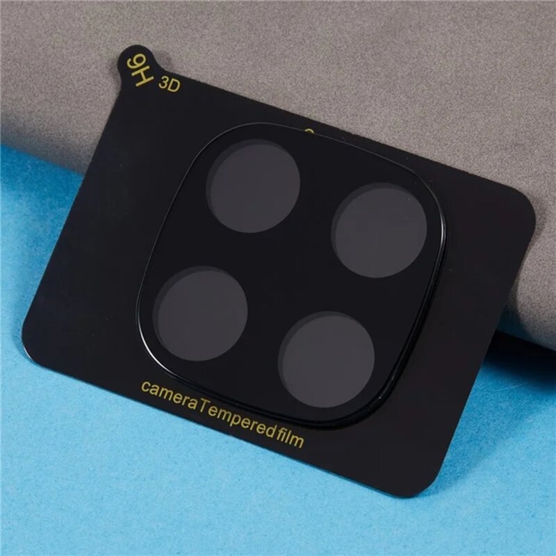 Folie camera Xiaomi Redmi Note 14 Pro 4G Techsuit Full Glass, negru