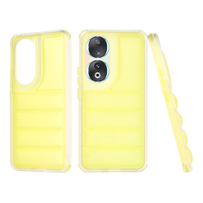 Husa Honor 90 Techsuit Wave Shield, galben