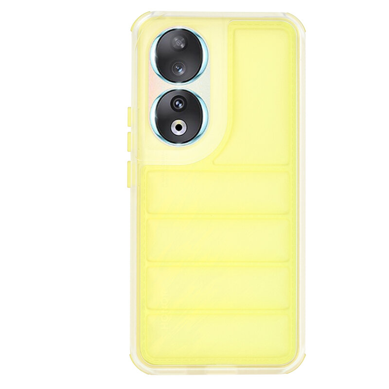 Husa Honor 90 Techsuit Wave Shield, galben