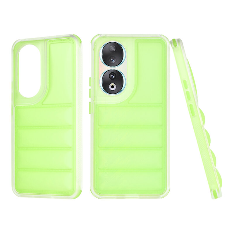 Husa Honor 90 Techsuit Wave Shield, verde
