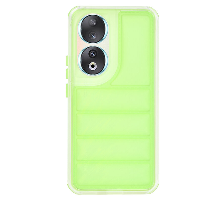 Husa Honor 90 Techsuit Wave Shield, verde