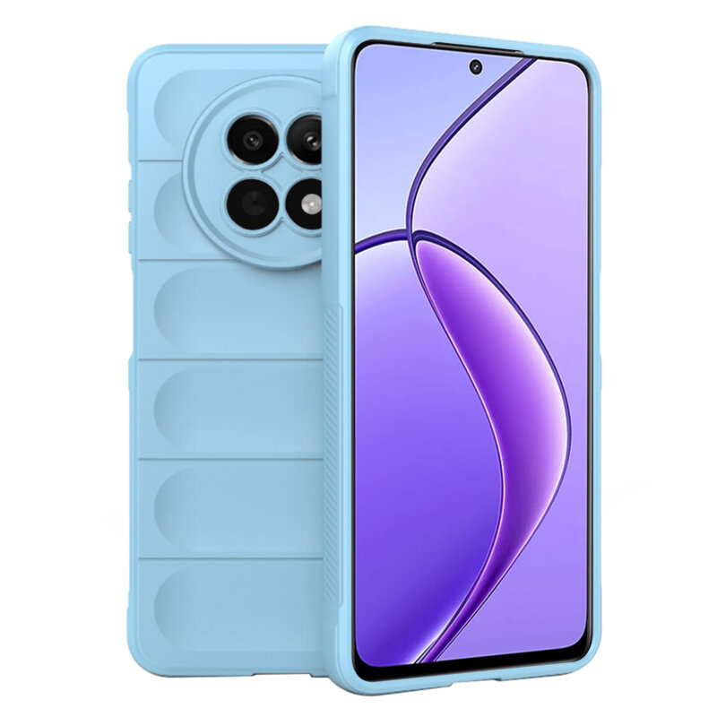 Husa Realme 12 Techsuit Magic Shield, bleu
