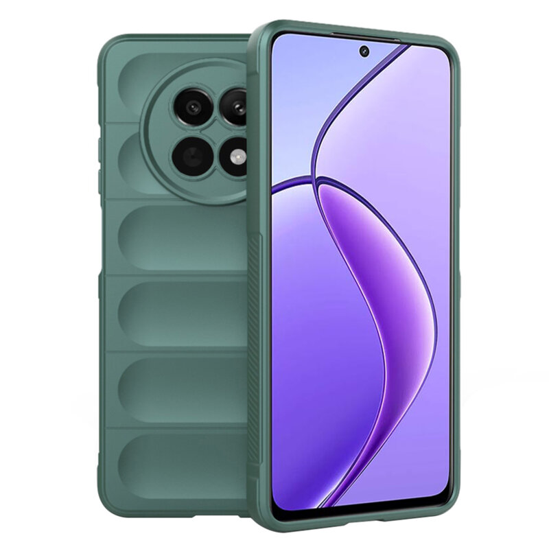 Husa Realme 12 Techsuit Magic Shield, verde