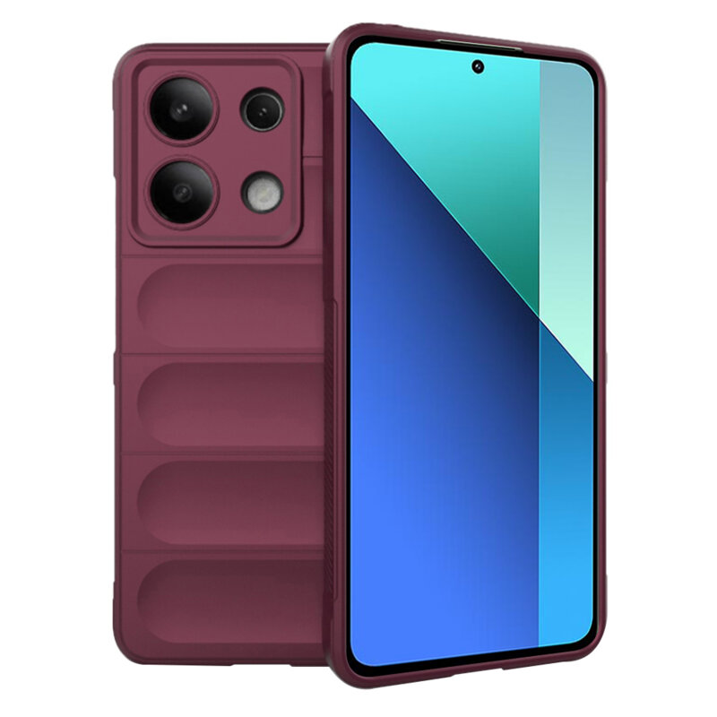 Husa Xiaomi Redmi Note 13 4G Techsuit Magic Shield, bordo