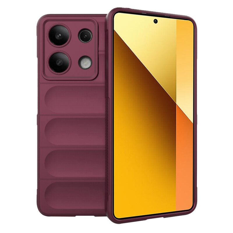Husa Xiaomi Redmi Note 13 5G Techsuit Magic Shield, bordo