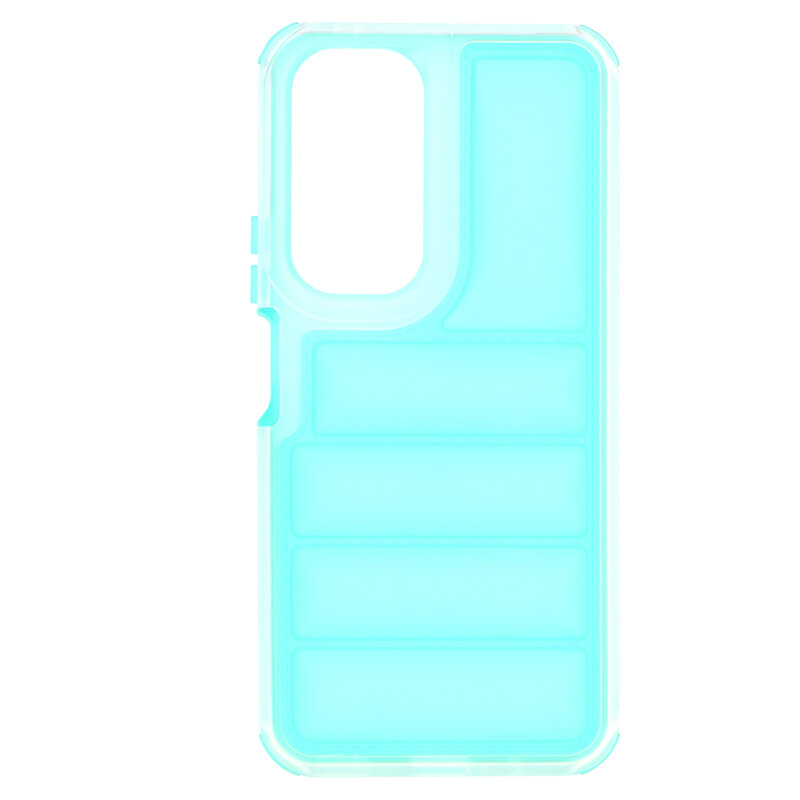 Husa Honor 90 Lite Techsuit Wave Shield, turcoaz