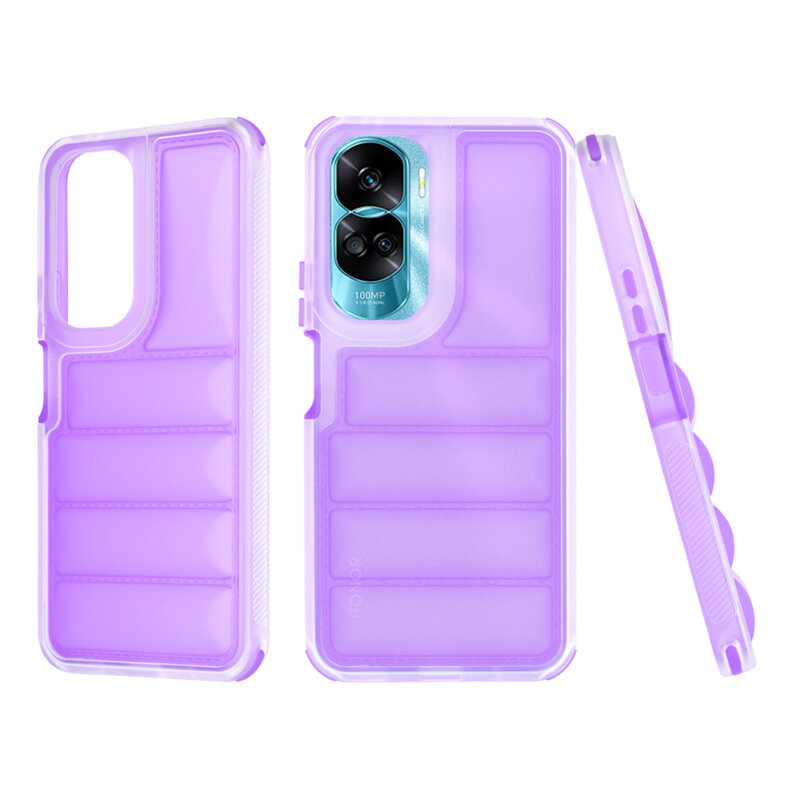 Husa Honor 90 Lite Techsuit Wave Shield, mov