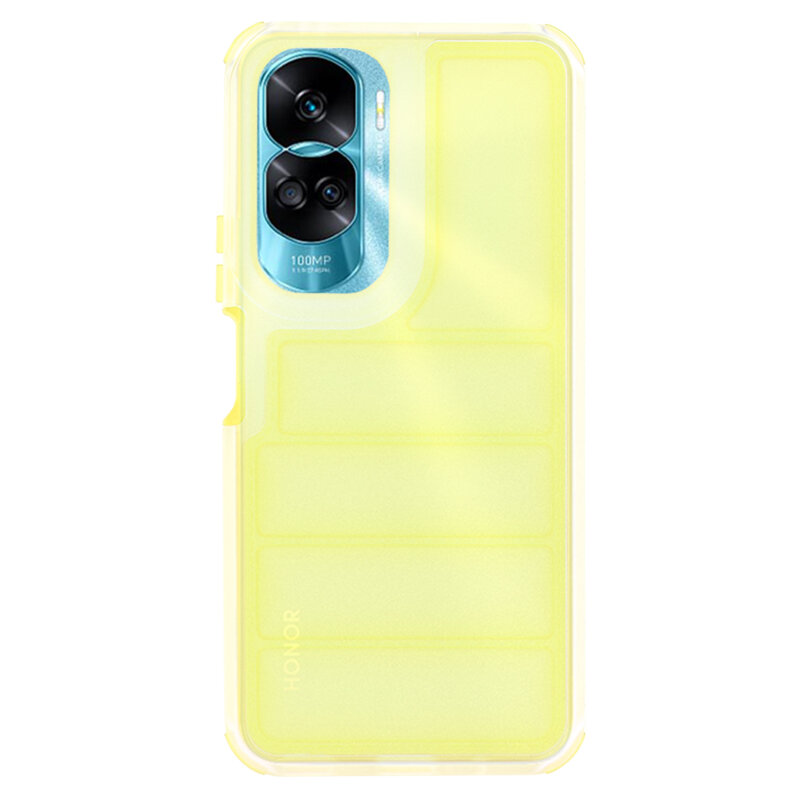 Husa Honor 90 Lite Techsuit Wave Shield, galben
