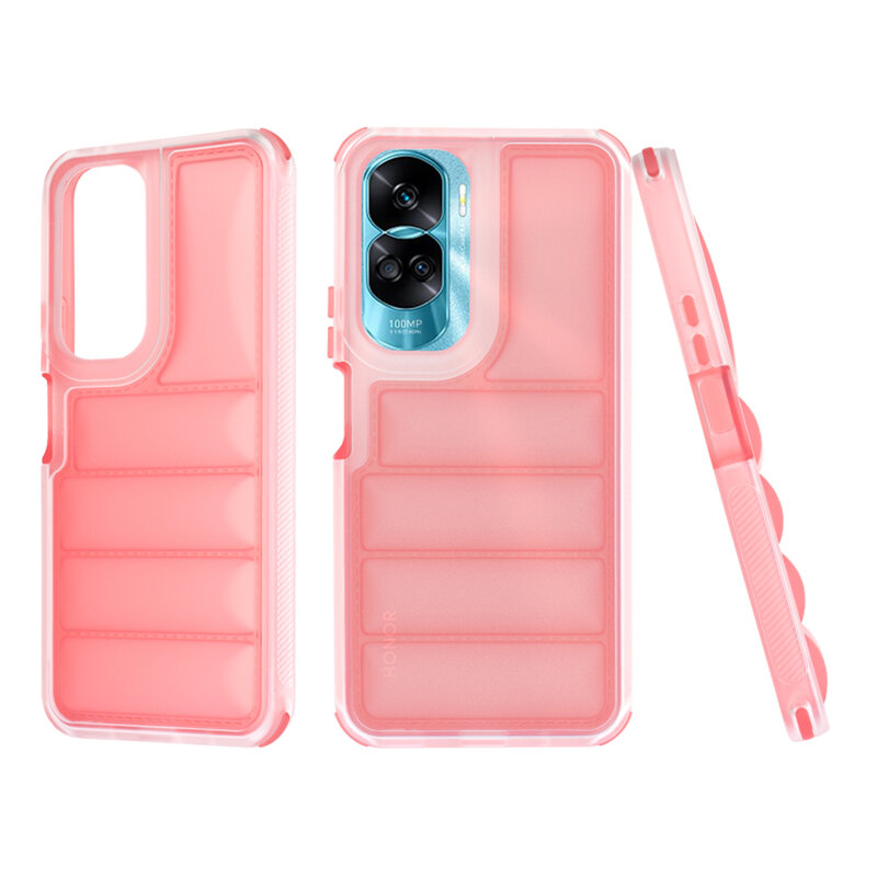 Husa Honor 90 Lite Techsuit Wave Shield, rosu