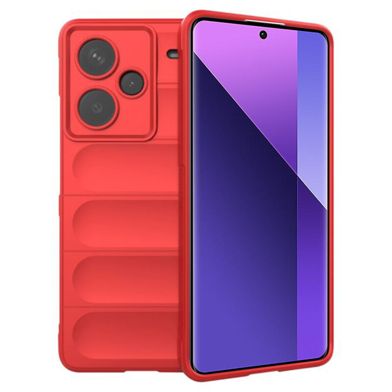 Husa Xiaomi Redmi Note 13 Pro+ 5G Techsuit Magic Shield, rosu