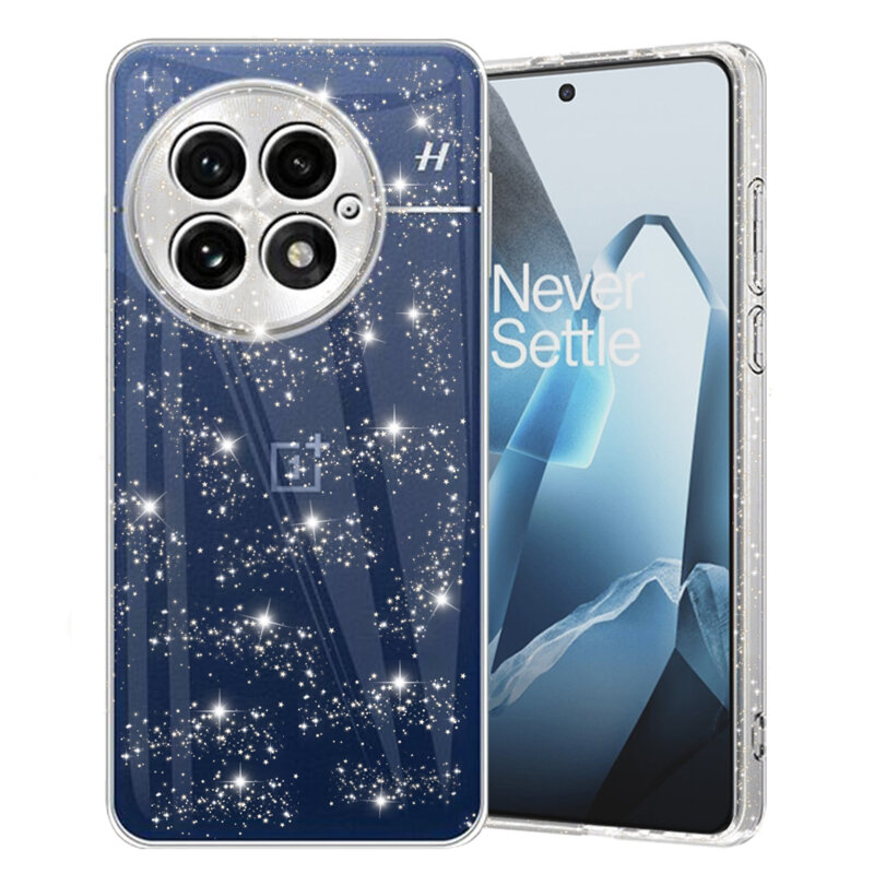 Husa sclipici OnePlus 13 Techsuit SparkleSkin, transparenta