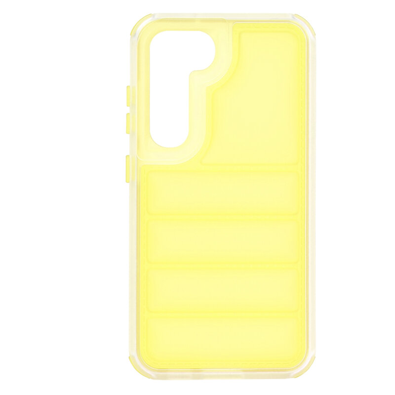 Husa Samsung Galaxy S23 Techsuit Wave Shield, galben