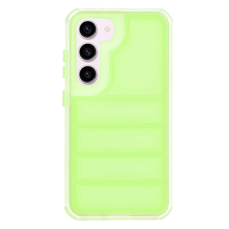 Husa Samsung Galaxy S23 Techsuit Wave Shield, verde