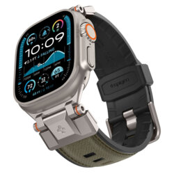 Curea idealStore LuxuryWatch 1.8 inch Spigen DuraPro Armor, verde