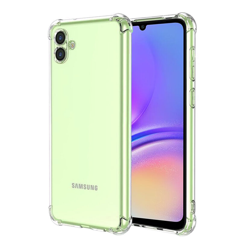 Husa Samsung Galaxy A05 Techsuit Shockproof Clear Silicone, transparenta