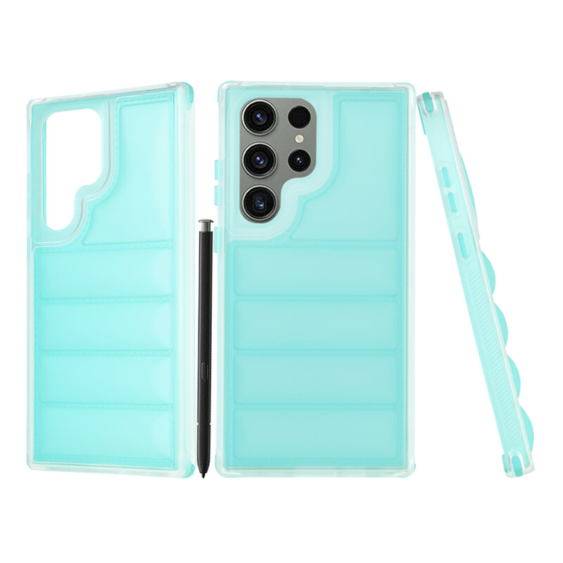 Husa Samsung Galaxy S23 FE Techsuit Wave Shield, turcoaz