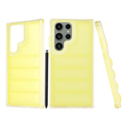 Husa Samsung Galaxy S23 FE Techsuit Wave Shield, galben