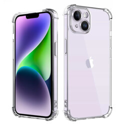 Husa iPhone 14 Plus Techsuit Shockproof Clear Silicone, transparenta