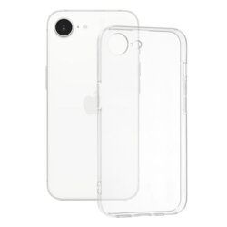 Husa iPhone 16e Techsuit Clear Silicone, transparenta