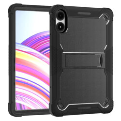 [Pachet 360°] Husa + folie sticla Xiaomi Redmi Pad Pro 5G Techsuit Rugged TabShell, negru