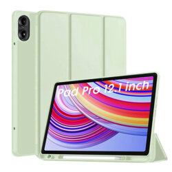 Husa Xiaomi Redmi Pad Pro 5G Techsuit Flex Trifold Pen, verde deschis