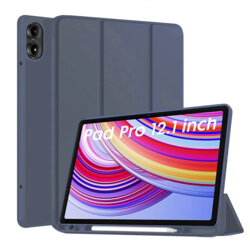 Husa Xiaomi Redmi Pad Pro 5G Techsuit Flex Trifold Pen, bleumarin