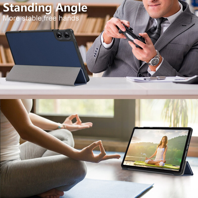 Husa Xiaomi Redmi Pad Pro 5G Techsuit FoldPro, albastru