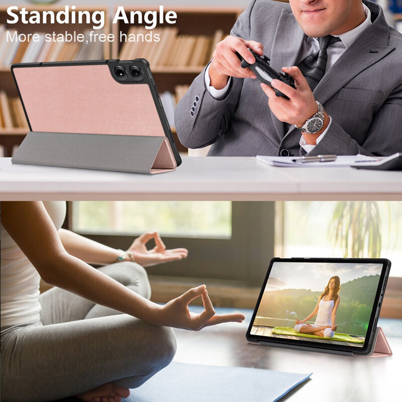 Husa Xiaomi Redmi Pad Pro 5G Techsuit FoldPro, roz