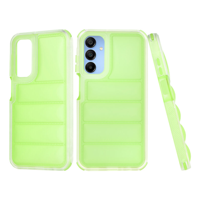 Husa Samsung Galaxy A15 5G Techsuit Wave Shield, verde