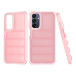 Husa Samsung Galaxy A15 4G Techsuit Wave Shield, roz