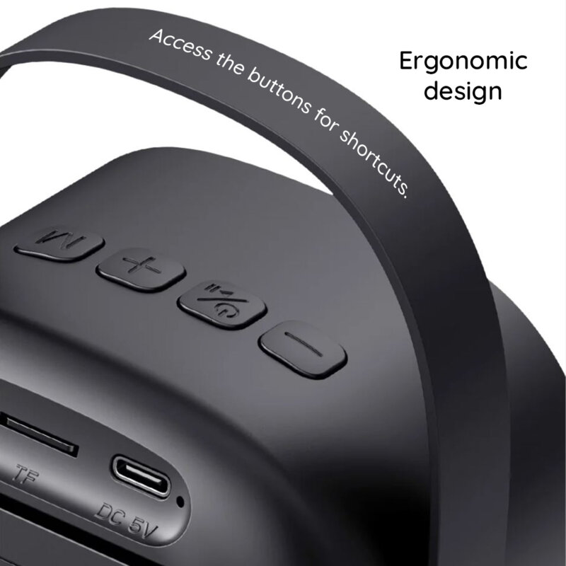 Boxa karaoke cu microfon Bluetooth Type-C Havit, SK819BT, negru