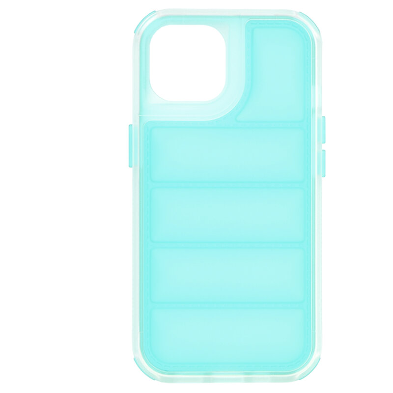 Husa iPhone 15 Techsuit Wave Shield, turcoaz
